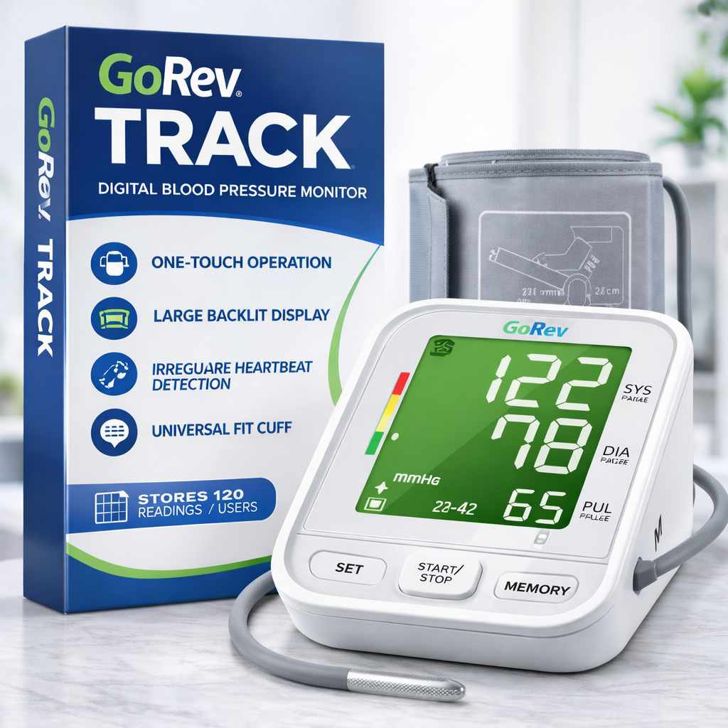 GoRev Track Digital Blood Pressure Monitor